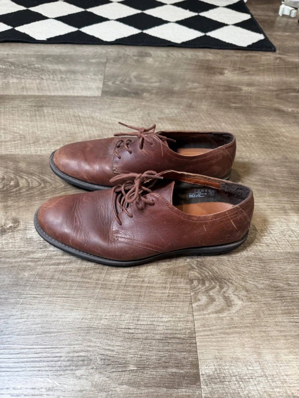Timberland SensorFlex Brown leather lace up oxfords men’s size 8